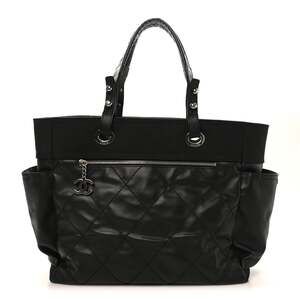 Chanel Coated Canvas Quilted Large #254530C17B